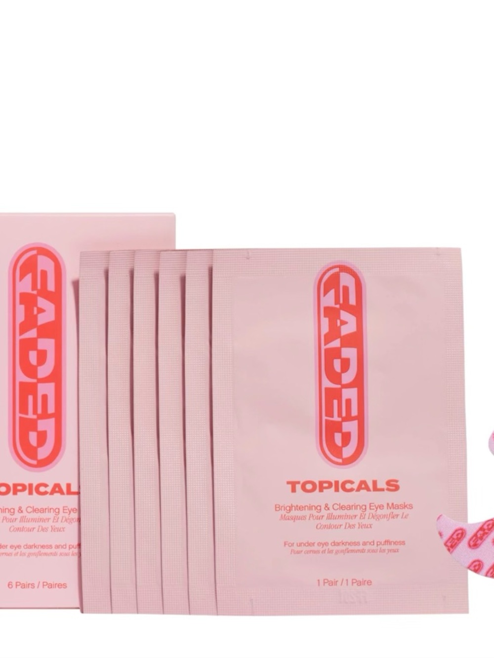 Brightening Eye Primer Pads - Pink